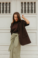 Blazer Alba  | Brown