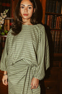 Blouse Zoe  | Green Square