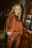 Blouse Zoe  | Brown