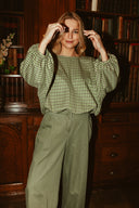Blouse Zoe  | Green Square