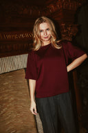 T-Shirt Josie | Burgundy